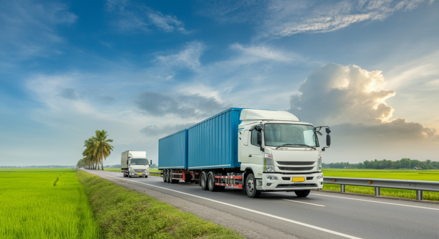 Xe tải lớn và xe tải nhỏ trong vận tải hàng hóa miền Tây ĐBSCL – phân tích lợi nhuận